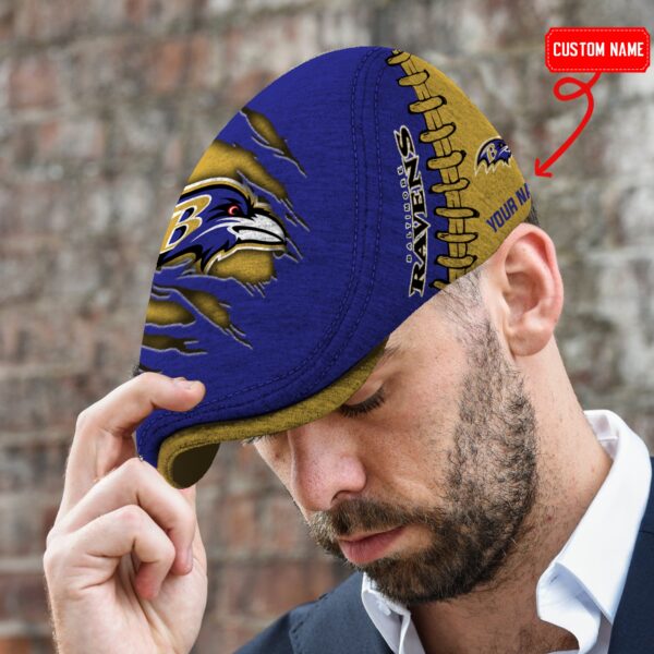 Baltimore Ravens - Personalized Jeff Cap