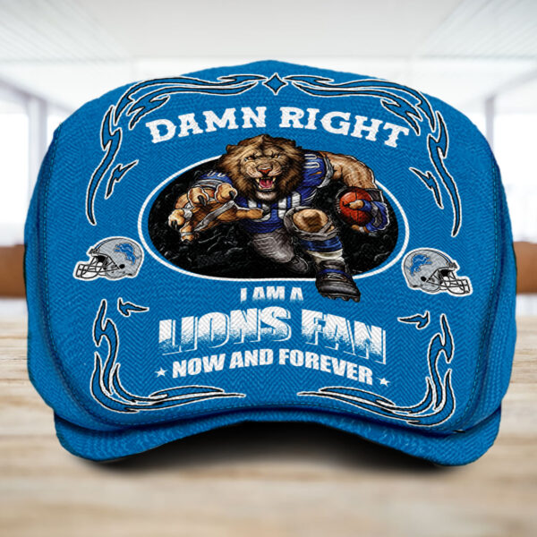 Detroit Lions NFL Fans Personalized Jeff Cap