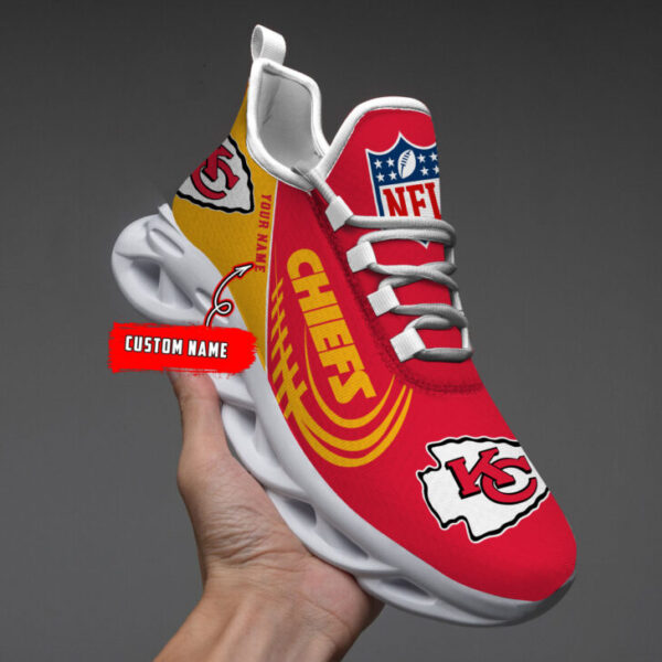 Kansas City Chiefs Shoes Custom Max Soul Luxury V06