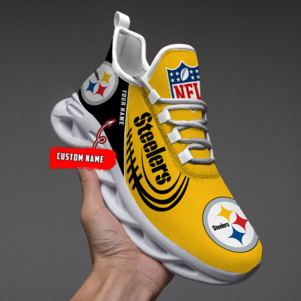 Pittsburgh Steelers Shoes Max Soul Luxury Sneakers V06