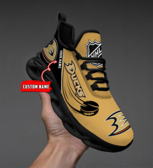 Anaheim Ducks-Personalized NHL New Max Soul Shoes-SP10032301ID02