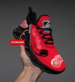 Detroit Red Wings-Personalized NHL New Max Soul Shoes-SP10032311ID02