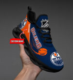 Edmonton Oilers-Personalized NHL New Max Soul Shoes-SP10032312ID02