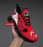 New Jersey Devils-Personalized NHL New Max Soul Shoes-SP10032318ID02