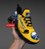 Buffalo Sabres-Personalized NHL New Max Soul Shoes-SP10032304ID02