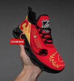 Calgary Flames-Personalized NHL New Max Soul Shoes-SP10032305ID02