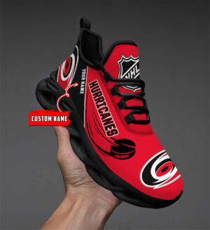 Carolina Hurricanes-Personalized NHL New Max Soul Shoes-SP10032306ID02