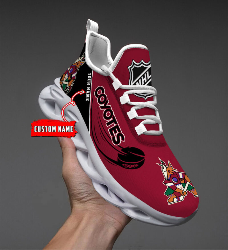 Arizona Coyotes-Personalized NHL New Max Soul Shoes-SP10032302ID02