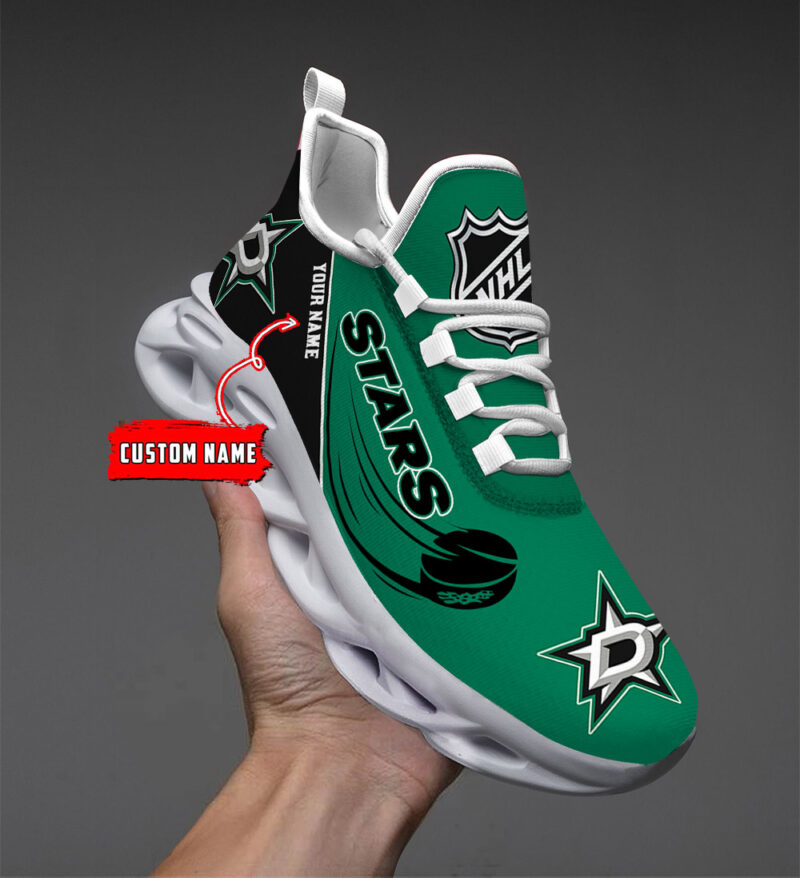 Dallas Stars-Personalized NHL New Max Soul Shoes-SP10032310ID02