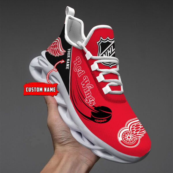 Detroit Red Wings-Personalized NHL New Max Soul Shoes-SP10032311ID02