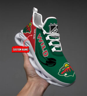 Minnesota Wild-Personalized NHL New Max Soul Shoes-SP10032315ID02