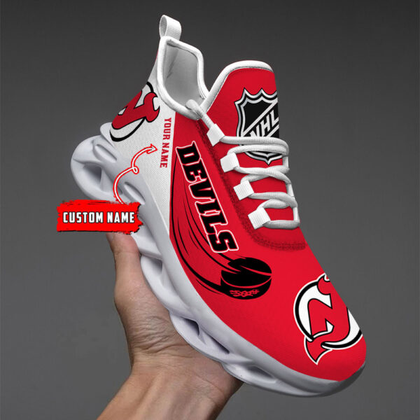 New Jersey Devils-Personalized NHL New Max Soul Shoes-SP10032318ID02