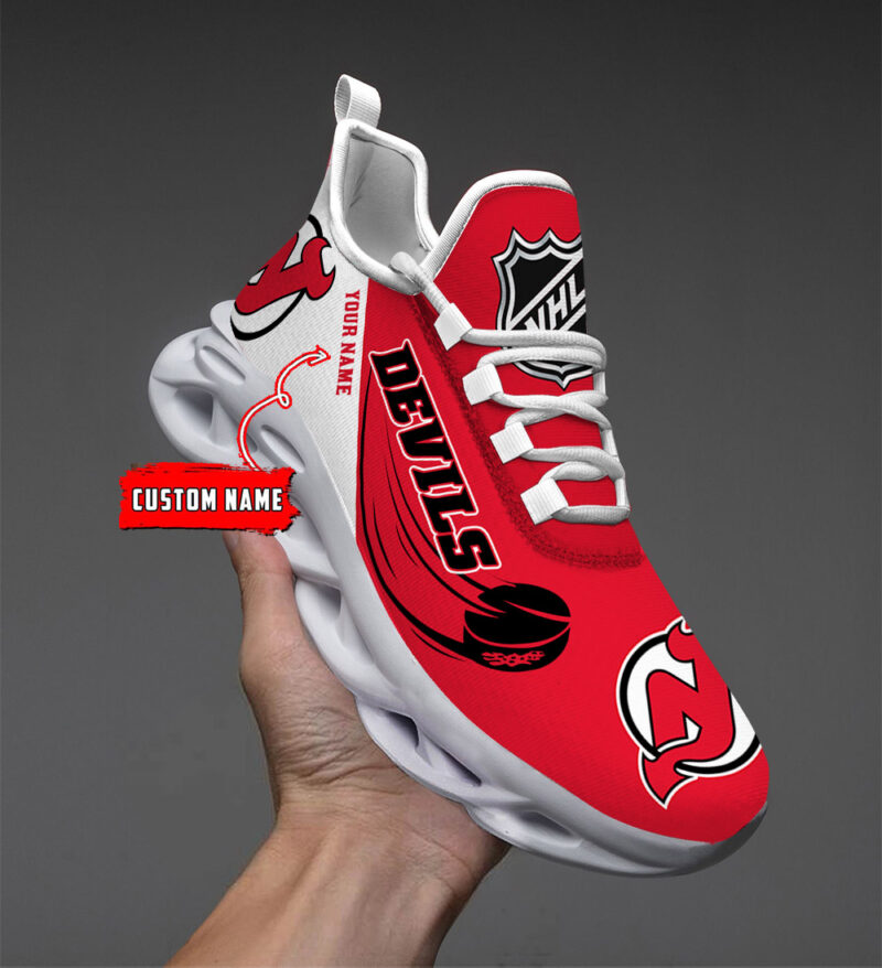 New Jersey Devils-Personalized NHL New Max Soul Shoes-SP10032318ID02