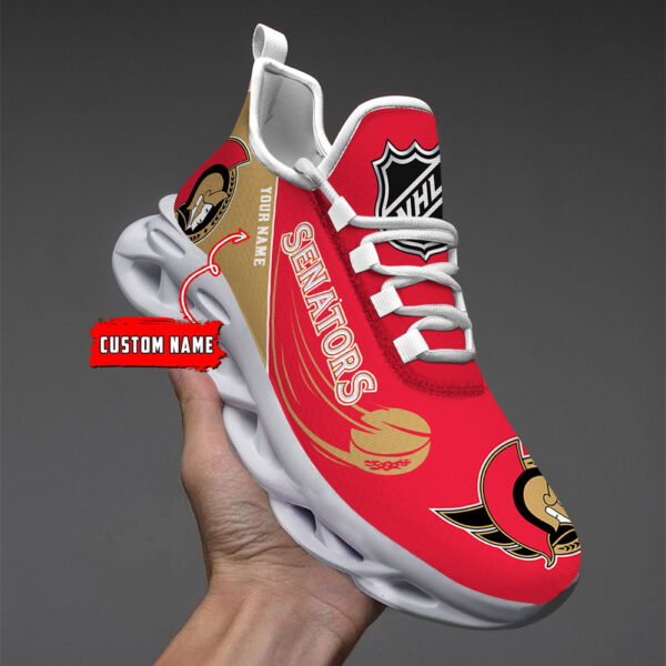 Ottawa Senators-Personalized NHL New Max Soul Shoes-SP10032321ID02
