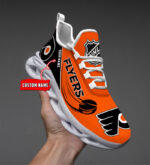 Philadelphia Flyers-Personalized NHL New Max Soul Shoes-SP10032322ID02