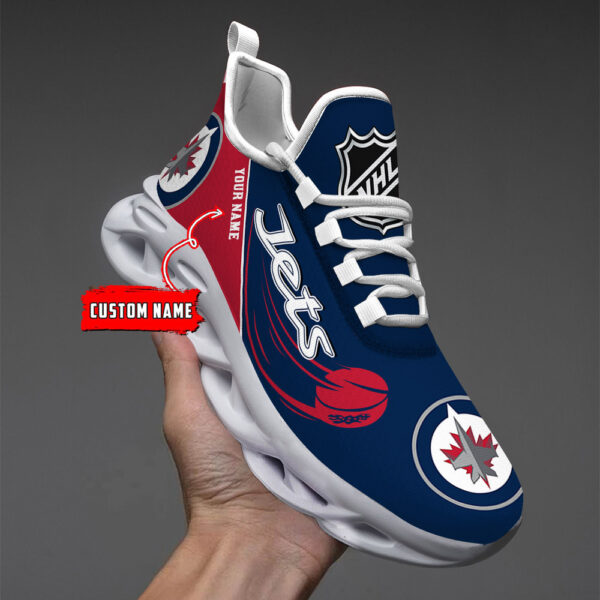 Winnipeg Jets-Personalized NHL New Max Soul Shoes-SP10032331ID02
