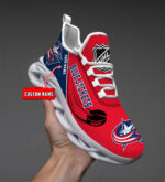 Columbus Blue Jackets-Personalized NHL New Max Soul Shoes-SP10032309ID02