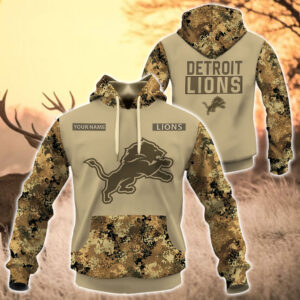 Detroit Lions-NFL Hunting Pattern 2024 Collection