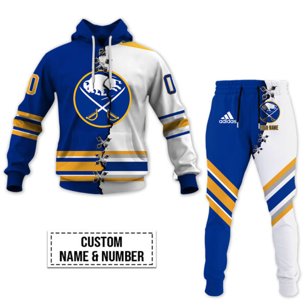 Buffalo Sabres-Personalized NHL Mix Jersey Hoodie Set OFF 40%