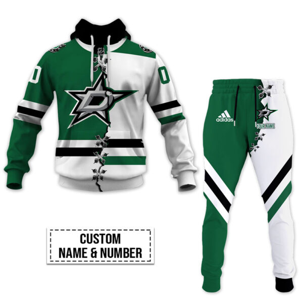 Dallas Stars-Personalized NHL Mix Jersey Hoodie Set OFF 40%