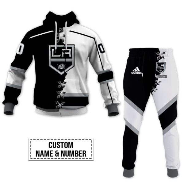 Los Angeles Kings-Personalized NHL Mix Jersey Hoodie Set OFF 40%