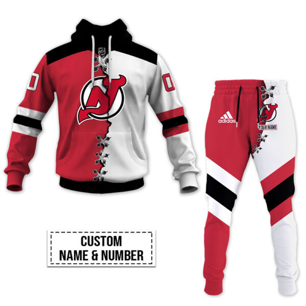 New Jersey Devils-Personalized NHL Mix Jersey Hoodie Set OFF 40%