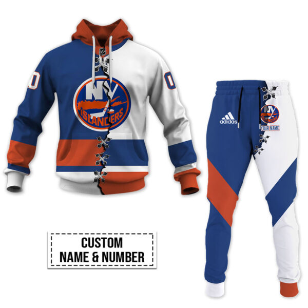 New York Islanders-Personalized NHL Mix Jersey Hoodie Set OFF 40%