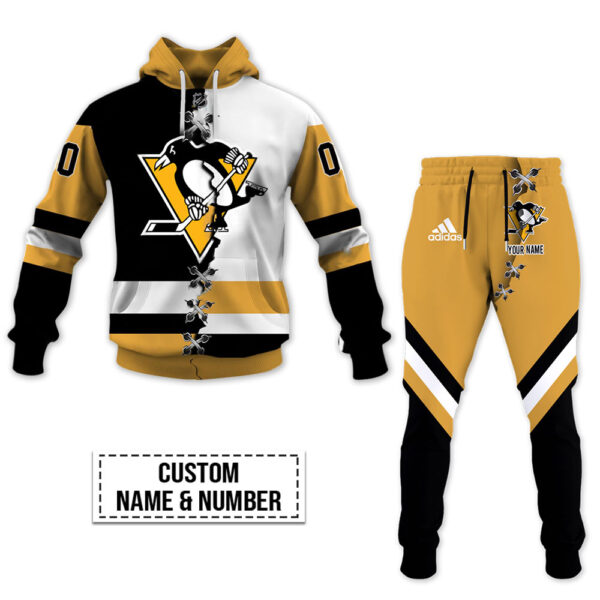 Pittsburgh Penguins-Personalized NHL Mix Jersey Hoodie Set OFF 40%