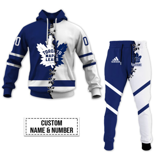 Toronto Maple Leafs-Personalized NHL Mix Jersey Hoodie Set OFF 40%