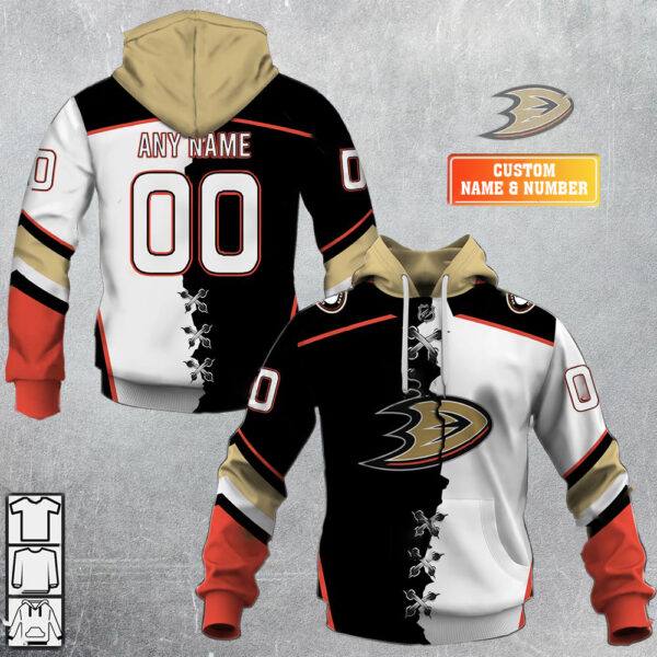 Anaheim Ducks-Personalized NHL Mix Jersey