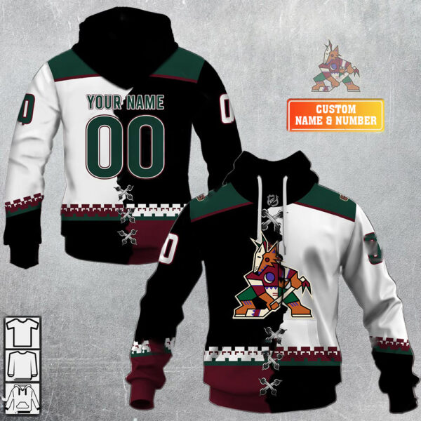 Arizona Coyotes-Personalized NHL Mix Jersey