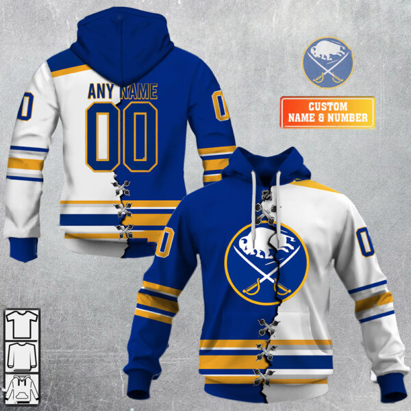 Buffalo Sabres-Personalized NHL Mix Jersey