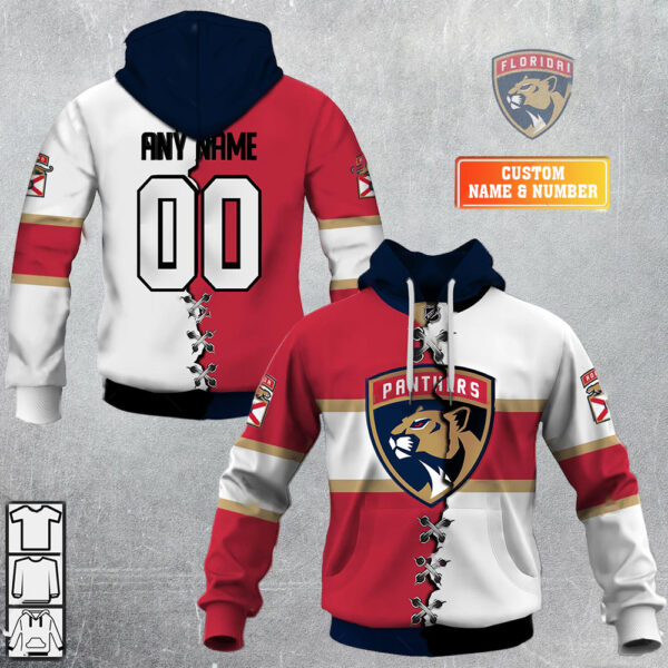 Florida Panthers-Personalized NHL Mix Jersey