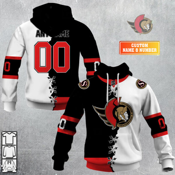 Ottawa Senators-Personalized NHL Mix Jersey