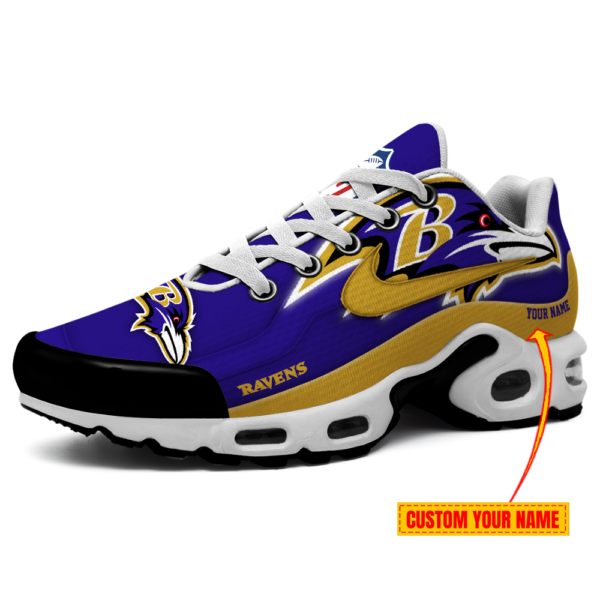 Baltimore Ravens Customized Shoes -2026 New Version NFL 32 Teams Personalized H56 Shoes