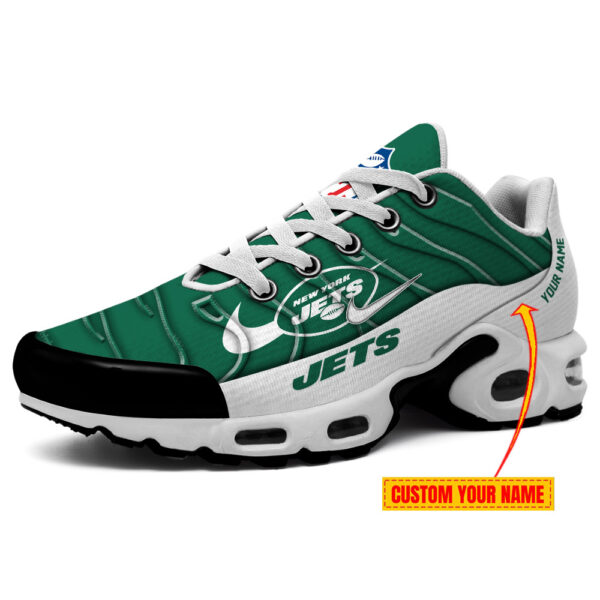 New York Jets Personalized Shoes New Side Stripe