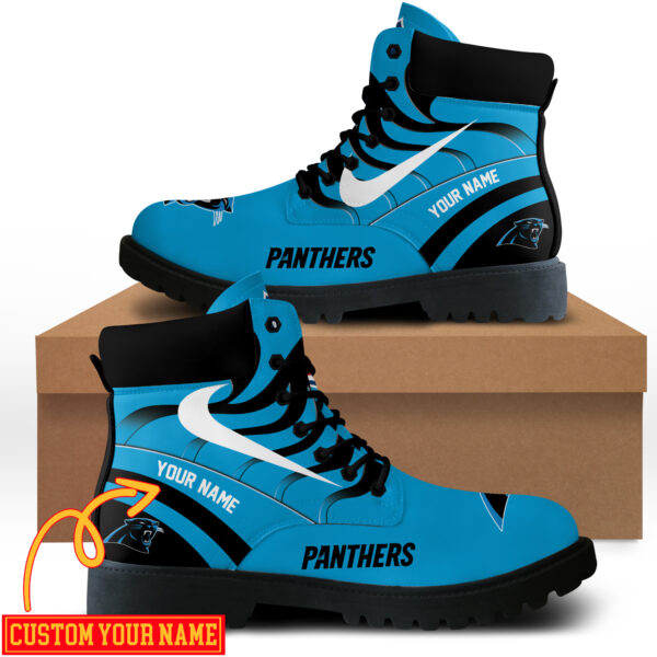 Carolina Panthers - Custom Boots