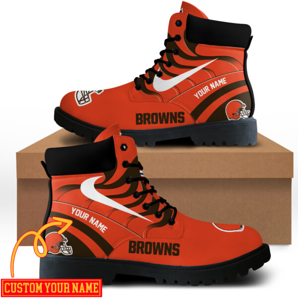 Cleveland Browns - Custom Boots