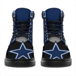 Dallas Cowboys All Season Boots | Casual Shoes | Vegan Leather Custom Boot Shoes TB136