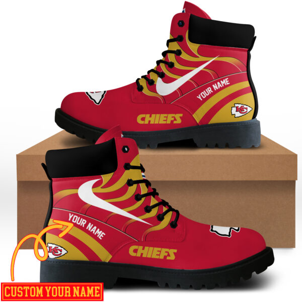 Kansas City Chiefs - Custom Boots