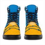 Los Angeles Chargers All Season Boots | Casual Shoes | Vegan Leather Custom Boot Shoes TB133