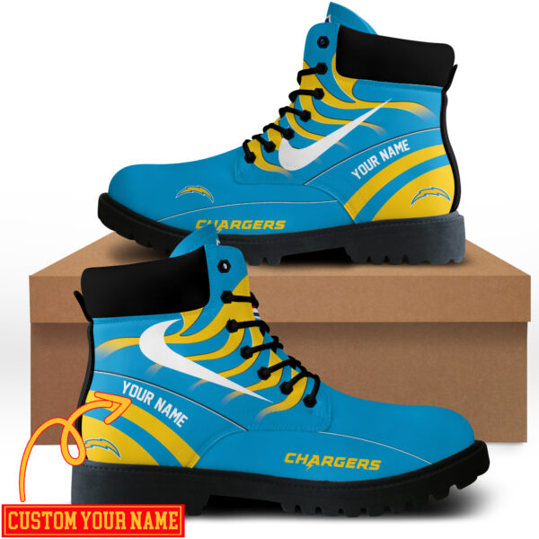 Los Angeles Chargers - Custom Boots