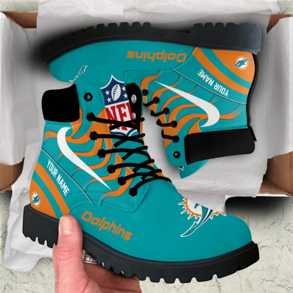 Miami Dolphins - Custom Boots