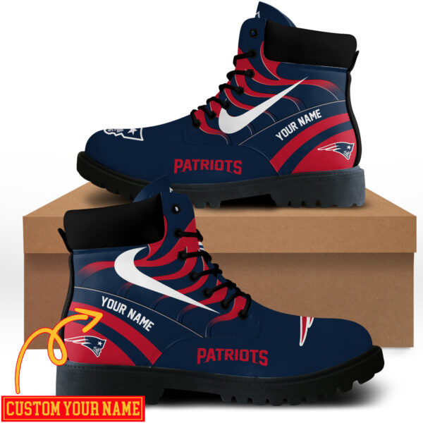 New England Patriots - Custom Boots