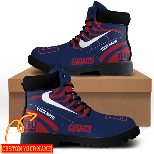 New York Giants - Custom Boots