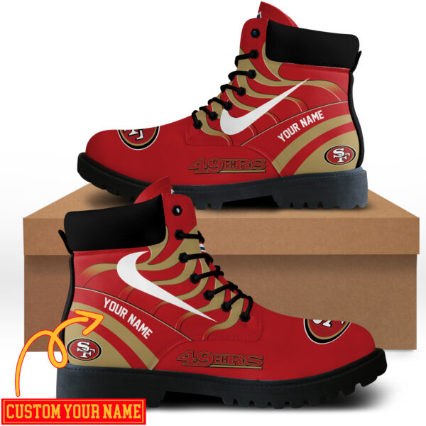 San Francisco 49ers Custom Boots
