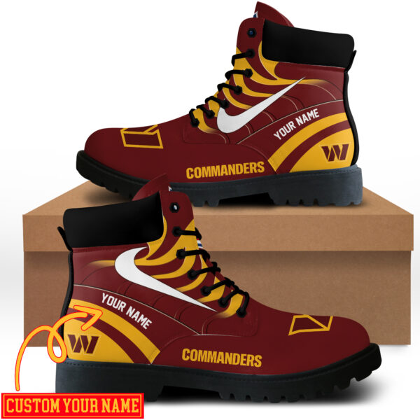 Washington Commanders - Custom Boots