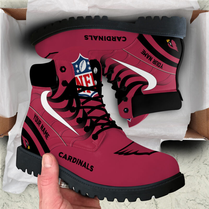 Arizona Cardinals Custom Boots Shoes Idea Gift For Fan