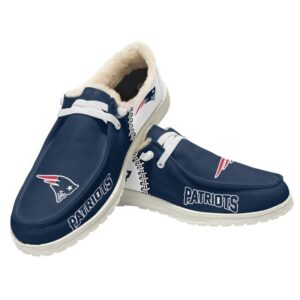 New England Patriots - NFL Hey Dude Wendy With Warm Fur Lining