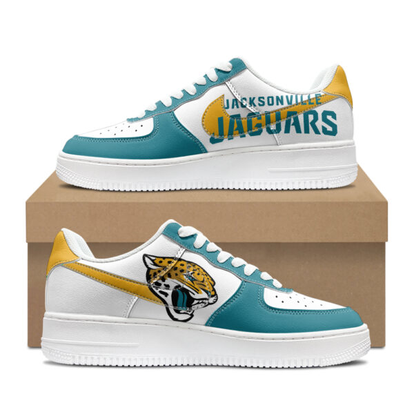 Jacksonville Jaguars Low Top Sneakers Personalized Fan Sneakers Unique Jaguars Themed Footwear